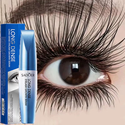 Fast Eyelash Growth Serum Natural Eyelash Enhancer Long-Lasting Nourish Lengthening Thicker Curling Lash Eyebrows Growth Makeup
